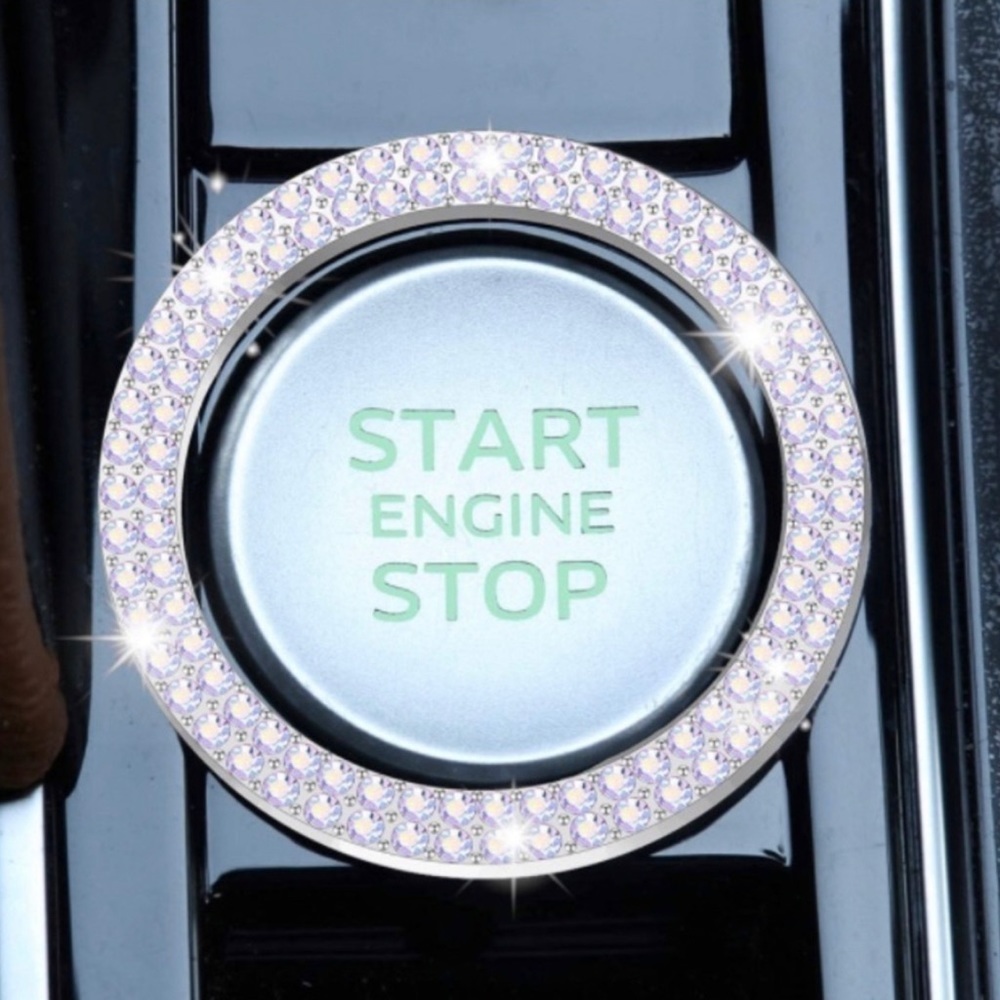 RHINESTONE Car Ignition Start/Stop Decoration